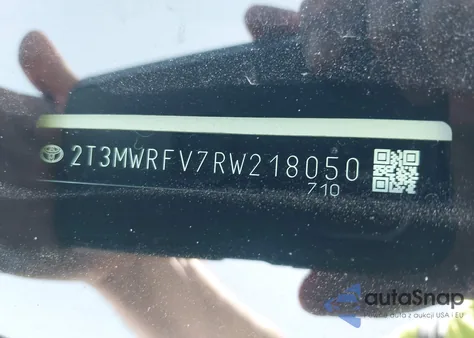 2024 Toyota Rav4 Le z USA, uszkodzony, nr VIN 2T3MWRFV7RW218050